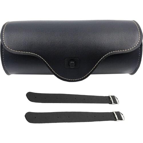 Universal Hanging Saddle Bag Fashionable And Practical PU Leather Tool Storage Motorcycle Side Tail Wear-resistant