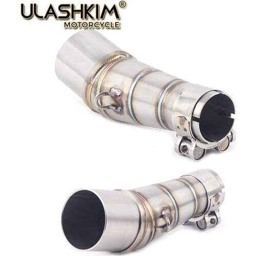 Motorcycle Exhaust Muffler Full System middle pipe Slip On For Kawasaki Z250 2008-2015 Ninja 300 2013-2016 Ninja 250R 2008-2016