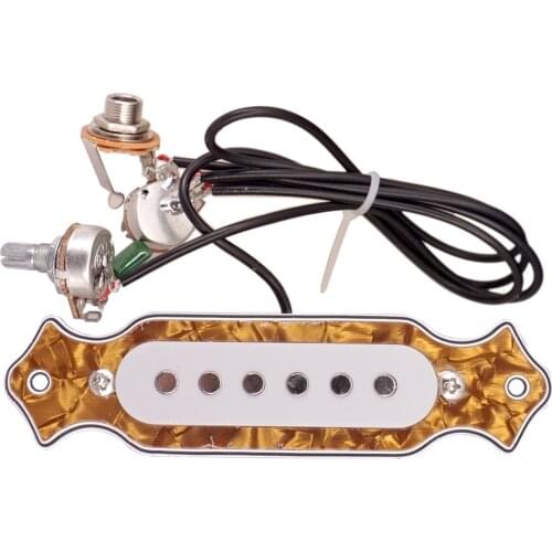 Acoustic Guitar Sound Hole Pickup Magnetic Pickup for 38"/39"/40"/41" Acoustic Guitar Accessories