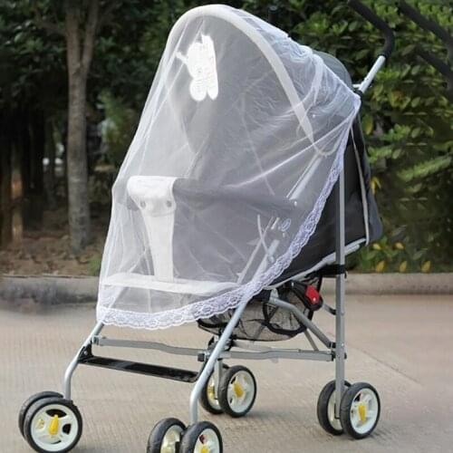 1PC Summer Safe Baby Kids Stroller Mosquito Net Pram Protector Carriage