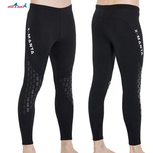 1pc DIVE&SAIL 1.5mm High Elastic Neoprene Diving Pants Keep Warm Snorkeling Wetsuit for Men Winter Swimming Sailing Surfing new