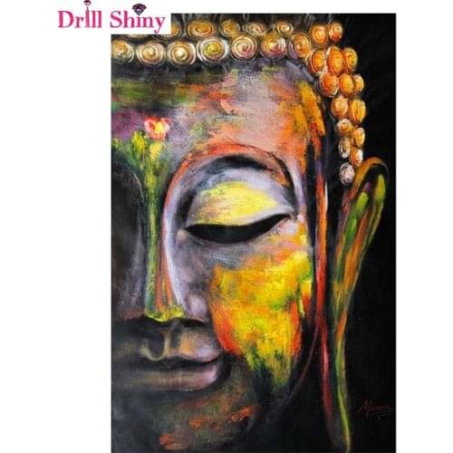 5D diy full diamond mosaic diamond painting cross stitch,rhinestone painting,diamond painting buddha