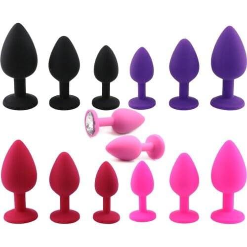 Anal Butt Plug Backyard Toy Dildo Adult Game Sex Toys For Women Gay Silicone Vagina G-Spot Erotic Product SexShop