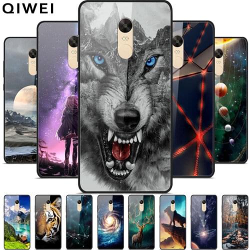 For Xiaomi Redmi Note 4X Case Tempered Glass Hard PC Back Cover For Redmi Note 4 Global Version Phone Cases Silicon Bumper