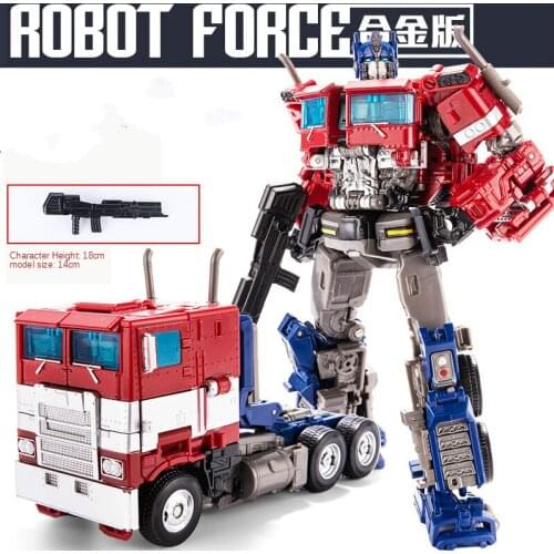 18cm BMB Transformation OP BEE Commander Alloy Metal Series SS38 Action Figure Robot Car Model Super Hero Boy Gift Box