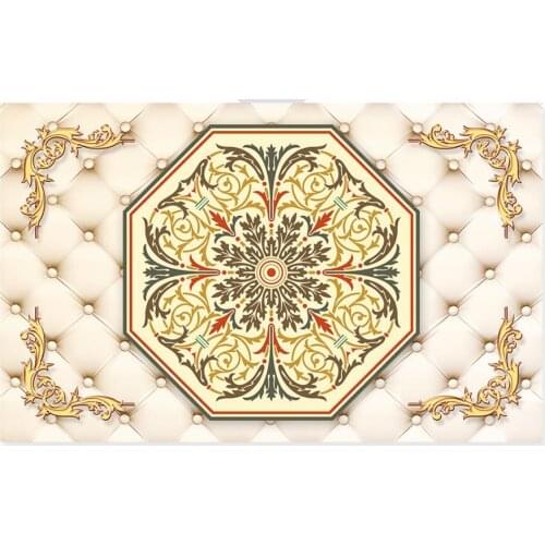 Photo wall murals wallpaper Luxury classical European-style pattern soft ceiling mural