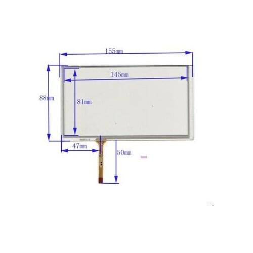 Hsd062idw1-a00 New 155*88 mm 6.2 inch resistive touch screen