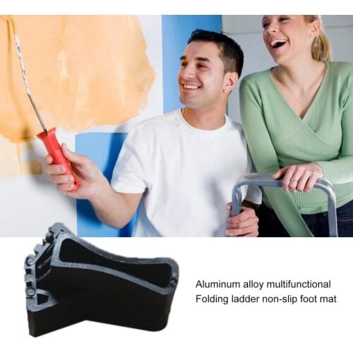 Ladder Round Foot Cover Anti-slip Foot Pad Multifunctional Folding Ladder Fan-shaped Foot Cover Anti-slip Mat