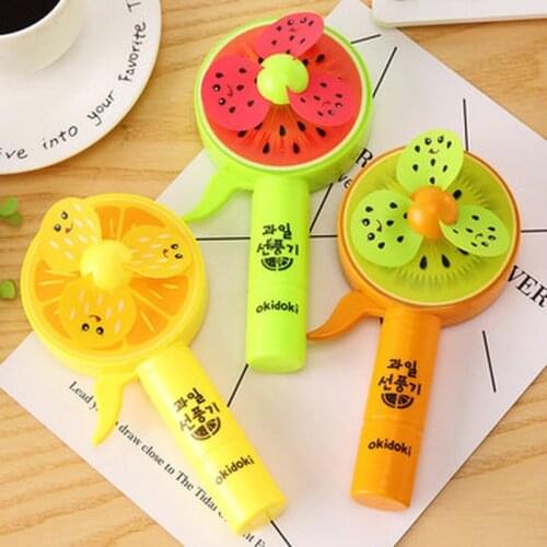 Summer Office and Outdoor Portable Mini Hand Pressure Water Spray Fans Cartoon Fan Compact and Lovely Delicate and Durable