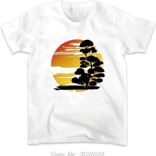 Peace Design Bonsai ART Tshirt MEN Jollypeach Brand New White Casual T Shirt Tees Comfortable Skin Friendly Plus Size t-shirt