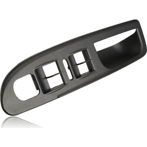 Black Master Electric Window Mirror Switch Panel Trim Cover for Passat B6