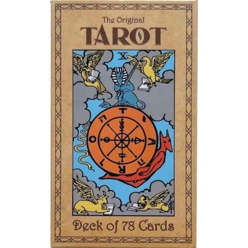 The Original Tarot Cards Oracle Guidance Divination Fate Tarot Deck Board Games English Gift Party Playing Card Game