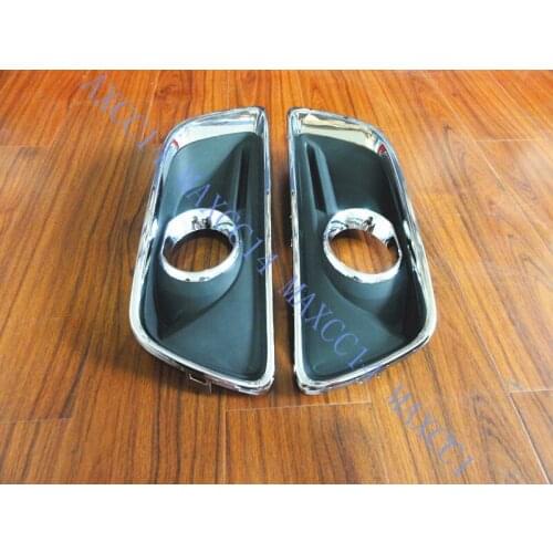 Front Bumper Fog Light Lamp Cover Hole Grille For Chevrolet Malibu 2013-2015
