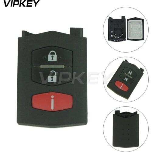 Remotekey BGBX1T478SKE12501 one part of Remote head key fob shell 3 button for Mazda 2005 2006 2007 2008 2009 2010 2011 2012