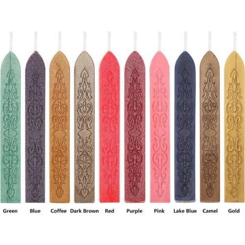 Retro DIY Sealing Strips Seal Wax Stick Paint Stamps for Letter Invitations Stamps For Envelope DIY Tools
