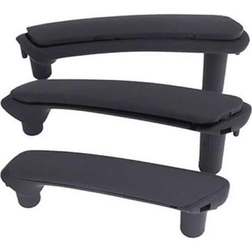 SKTOO 6pcs / set black Interior door handle with Trim for 1998-2005 Volkswagen Passat B5 Interior armrest