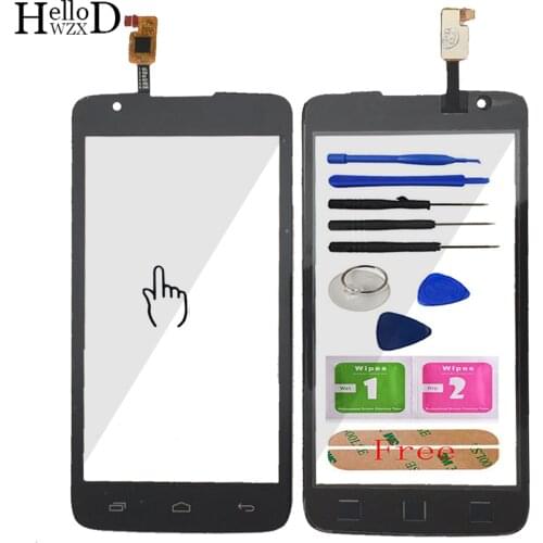 Touch Screen Glass TouchScreen For Micromax Q383 Touch Screen Glass Digitizer Panel Lens Sensor Mobile Phone Tools Adhesive