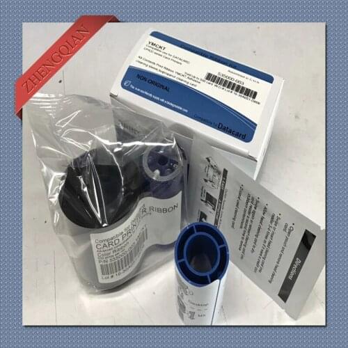 Compatible Datacard 535000-003 YMCKT full color ribbon for CD800printer
