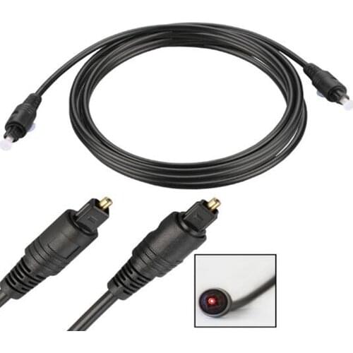 Ultra soft TosLink Digital Optical Audio Cable 5M Hifi 5.1Ch SPDIF Toslink audio cable Gold-plated