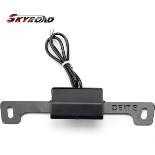 Universal License Plate Holder ES IT DE Tail Tidy Eliminator Fender Motorcycle Frame Rear Bracket Accessories Black Mount Kit