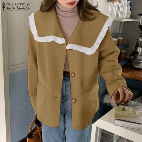 ZANZEA Women's Elegant Coats