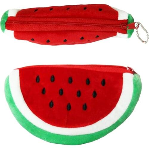 Women Girls Watermelon Bag Coin Purse Favor Fish Extender Handbag Gift AC889