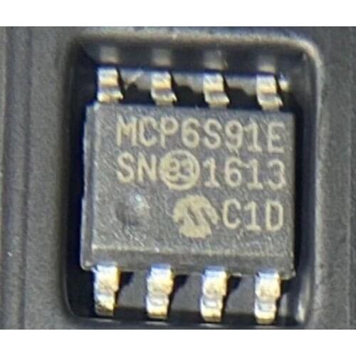 20-50PCS/ MCP6S91-E/SN MCP6S91T-E/SN MCP6S91-E MCP6S91 SOP8