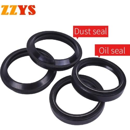 43X53X9.5 43 53 Front Shock Absorber Fork Oil Seal & 43x53 Dust Cover Lip For DUKE 85 105 250 300 350 400 Duke 125 200 390 640