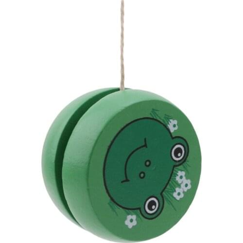 5cm Wooden Yo Yo Personality Creative Building Personality Sport Hobbies Classic Yoyo Toys For Children Christmas