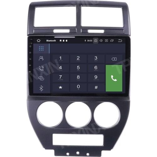 Android 10 For Jeep Compass 2006-2010 Car No DVD Player GPS Navigation Car Multimedia Player Auto Radio Stereo Head Unit Carplay