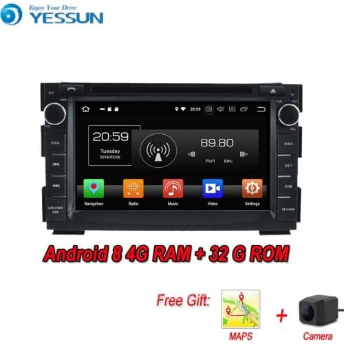 YESSUN Android 8.0 4G RAM For Kia Ceed 2007~2012 Car Navigation GPS Multimedia Player mirror link Radio Touch Screen Autoradio