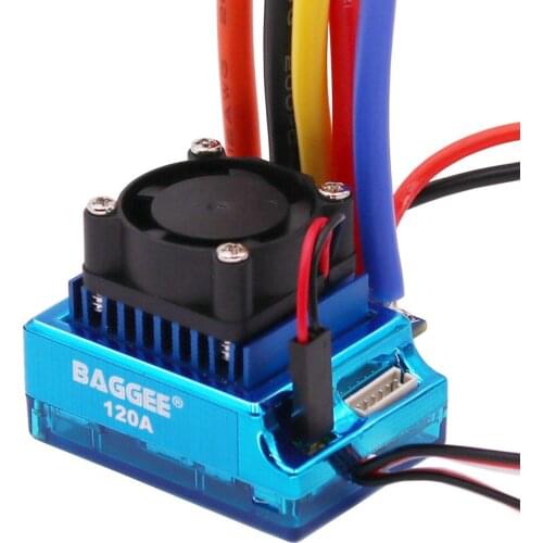 Brushless Motor RC Car 120A Waterproof Model Toys Replacement Parts Truck Electric Speed Controller Accessories Multi Protection