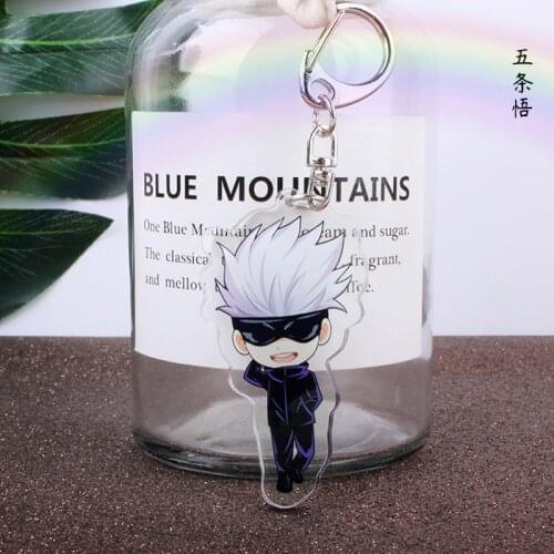 New Japan Anime Jujutsu Kaisen Keychain Kugisaki Nobara Delicacy Bag Pendant Acrylic Key Chain Decoration Accessory Keyring