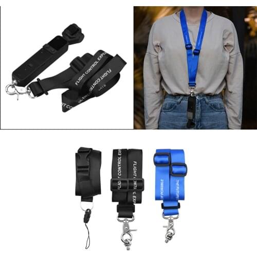For DJI Pocket 2 Camera Portable Lanyard Wrist Strap Neck Rope Hand String for DJI Pocket 2 Handheld Gimbal Camera Accessories