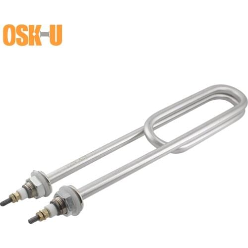 Double U Shaped Heating Element 220/380V U Type Heating Tube Stainless Steel U Type Heating Pipe For Rice Cabinet 3KW/4KW