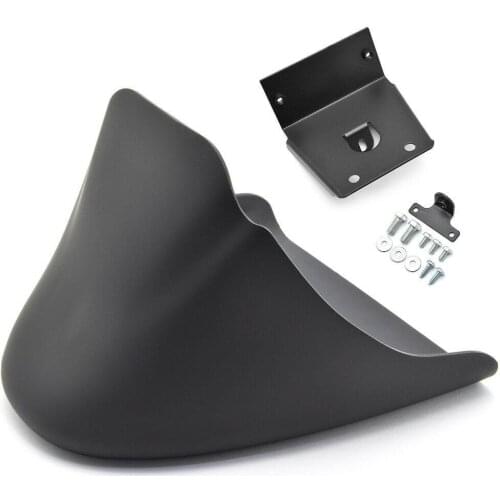 Glossy Black Front Spoiler Chin Fairing Fit for Sportster XL1200 Iron 883