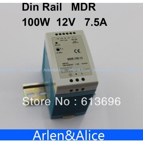 100W 12V 7.5A MINI Din Rail Single Output Switching power supply