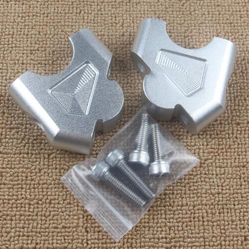 Motorcycle Cnc Handlebar Heightening Clamps Code For Benelli Trk502 Adv