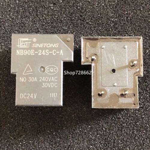 24V new relais NB90E-24S-C-A NB90E24SCA NB90E 24S 24VDC 4PIN