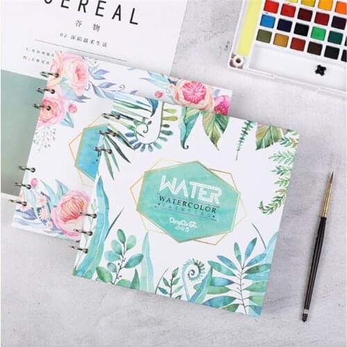 Professional Square Coil 300G Watercolor Painting Paper Pad 20 sheets Watercolour Paper For Drawing Art Supplies Gift