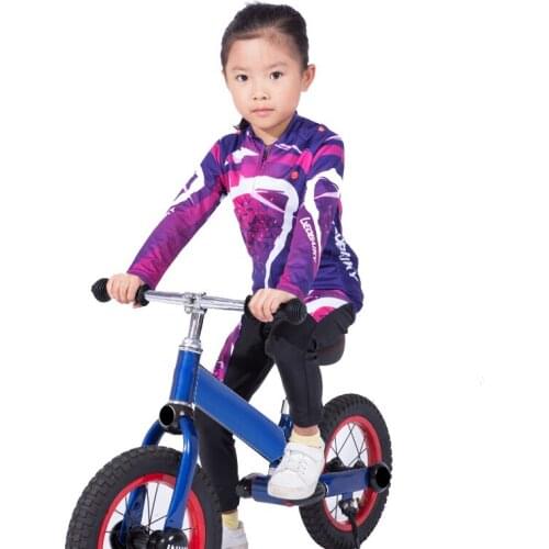 Professional Breathable Kids Cycling Jersey Set Children Bike Clothing Boys Girls Summer Bicycle Sportswear Baby Riding Suit