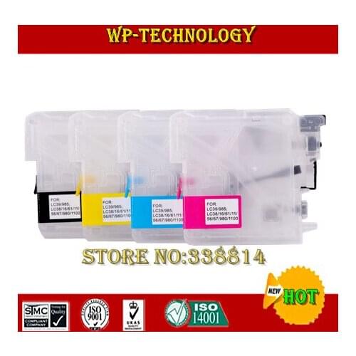 Empty Refill cartridge suit for LC39 LC985 ,suit for Brother DCP-J125/J315W/J515W ; MFC-J265W/J410/J415W/J220 etc