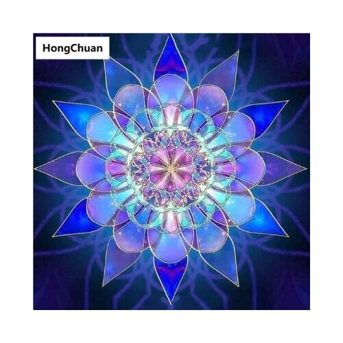 Religious Mandala Full Angle Square Round 5D DIY Diamond Painting Crafts Mosaic Embroidery Rhinestone Decoration