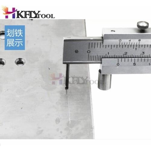 0-200mm Marking Vernier Caliper With Carbide Scriber Parallel Marking Gauging Ruler marking Measuring Parallel crossed caliper