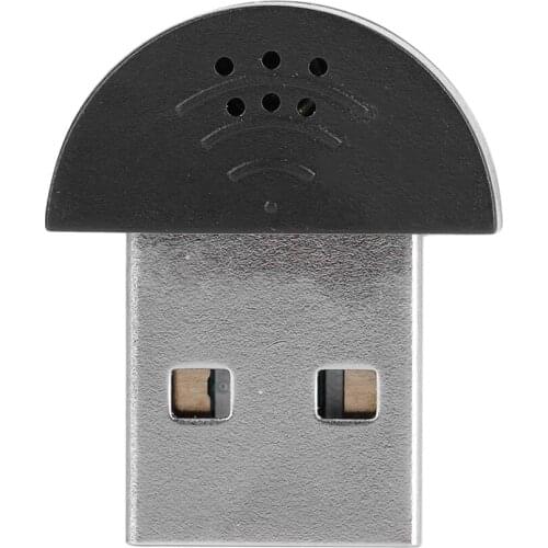 SOONHUA Portable USB Microphone Mini Studio Speech Microphones Recording Audio Microphone Adapter For Computer PC Dropshipping
