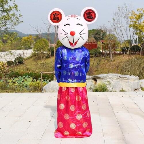 Mouse Mascot Costume Adult Costume Funny Dress Christmas Halloween Birthday Cosplay Apparel