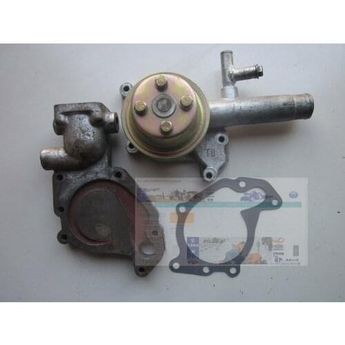 Water pump with pump seat (the seat for thermostat type) for Huayuan Laidong KM485 KM485QB , part number