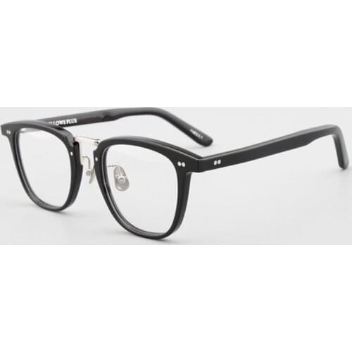 Japan Handmade Acetate Readers Glasses Frame Retro Unisex Optical Eyewear Anti-fatigue Vintage Reading Eyeglasses Women Men