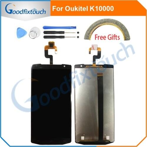 LCD Screen For Oukitel K10000 LCD Display+Touch Screen Digitizer Assembly Touch Panel For Oukitel K10000 Replacement Parts