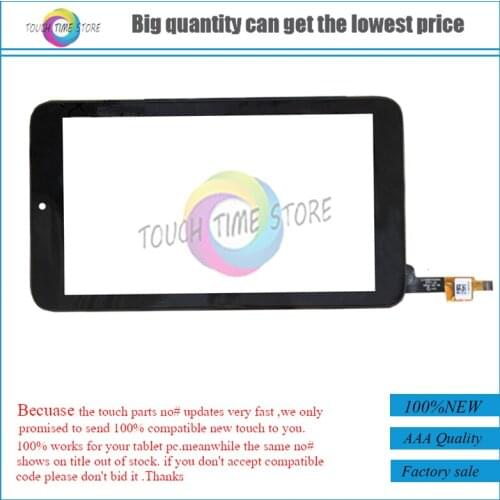 100% Original Touch Screen Digitizer Glass For Alcatel 216h One Touch M'Pop OT1216 1216 Pixi 7 Pixo 7 Touch Panel 7.0 inch